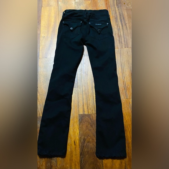 Ink black jeans,boot cut l, size 27. flat behind an issue? Not with these jeans - Picture 1 of 8
